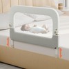 Bed Guard Rail for Toddlers - 32inch Folding up &