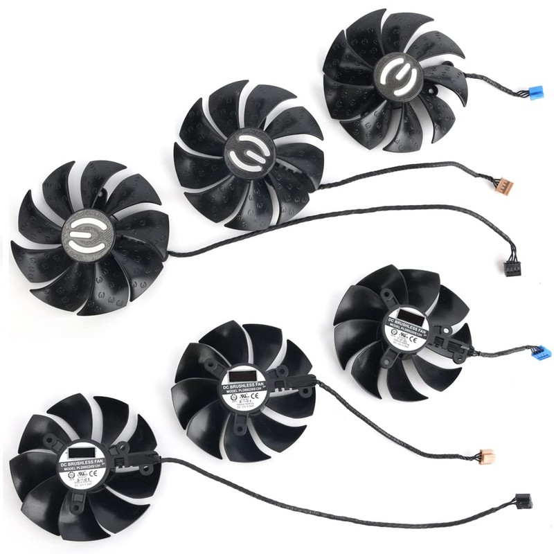 Coolerage 87mm 12V 0.55A 4Pin PLD09220S12H RTX3070 RTX3080 RTX3090 FTW3