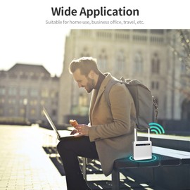 wireless router 300M vertical wall-through-network Industrial CPE portable router US Standard power supply (suitable for Europe + Africa frequency band)