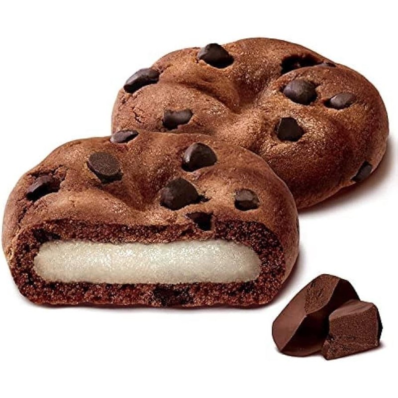 CW Original Mochi Chocolate Cookies With Chocolate Chunks 240g/(12pcs)韓國