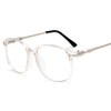 Rongchy Mens Myopia Glasses Womens oversize Frame Shortsighted Eyeglasses (Clear,
