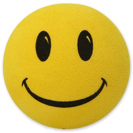 HappyBalls Yellow Happy Face Car, Truck, and SUV Antenna Ball/Antenna Topper (Auto Accessory) (Pack of 5)