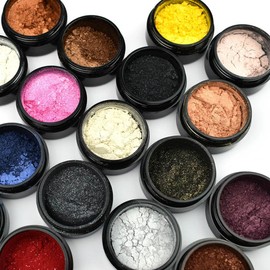 Eye dust number 23, loose powder cosmetic pigment eye shadow.