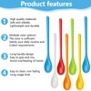 Plastic Spoons, 10 Pcs Reusable Long Handled Teaspoons Ice Cream