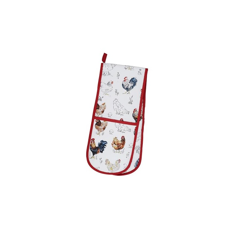 Ulster Weavers Farm Birds Double Oven Glove
