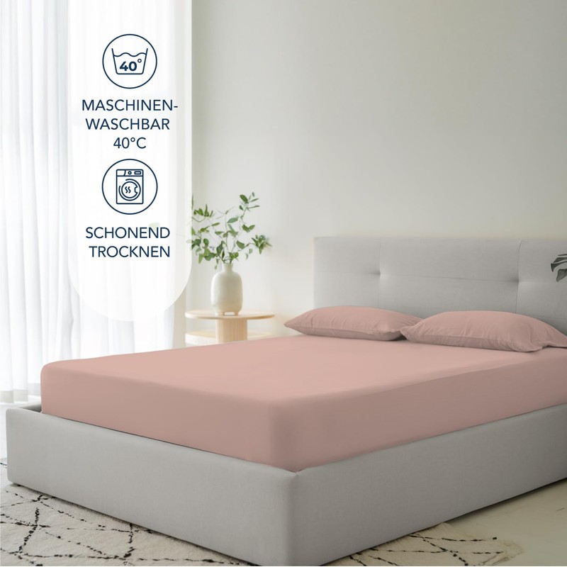 Dreamzie Fitted Sheet 80 x 190/200 cm - 35 cm