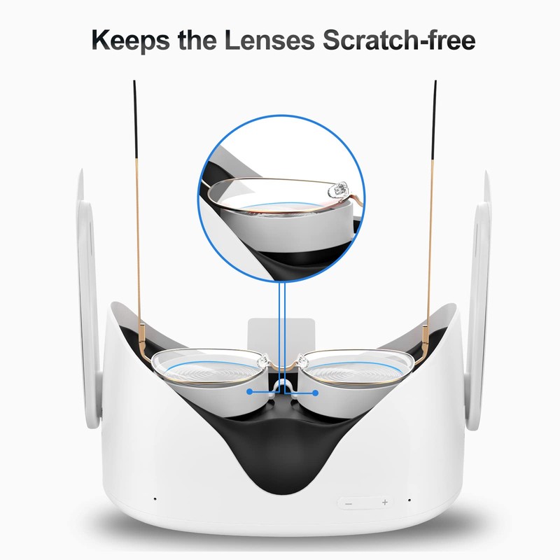 SUPERUS Face Cover Pad & Glasses Spacer Compatible with Oculus/Meta