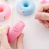 2pcs Donut Tape Dispenser Plastic Portable Tape Dispenser Portable Invisible