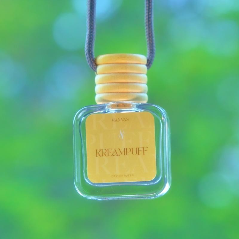 CANVAS Beauty Car Diffuser (Pick Your Scent):_Caramel Crème Brûlée