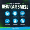 FunkAway Automotive Full-Release Odor Blaster Aerosol Spray, 2 oz., 8