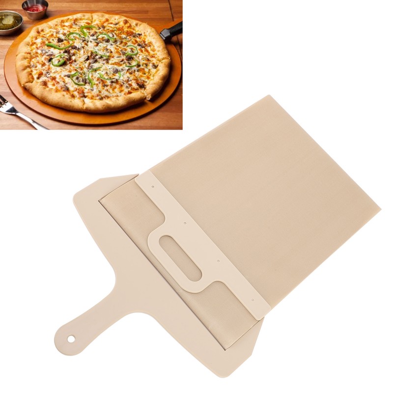 Sliding Pizza Peel Easy Transfer Lightweight Pizza Paddle Spatula with