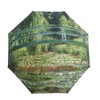 Soake StormKing Folding Art Umbrella Monet Japanese Bridge