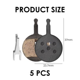 5 Pairs Bicycle Brake Pads,Disc Brake Pads,Universal Disc Brakes,Brake Pads,Mountain Bike Disc Brake Pads,Bicycle Pads,Replacement Brake Pads