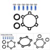 Keenso Bicycle Front Fork Hub Conversion Seal, Aluminium Alloy Bicycle