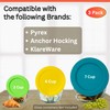 Klare Ware 2, 4 & 7 Cup Replacement Lids/Covers for
