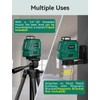 Laser Level with Adjustable 47 inch Tripod, RockSeed 1x360° Horizontal