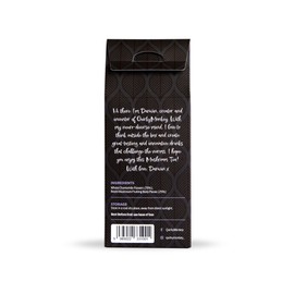 Quirky Monkey - Chamomile Tea with Reishi Mushroom, Night-Tea Night! - Chamomile Flowers & Reishi Mushroom Pieces - Sweet & Fragrant, Vegan & Gluten Free - 15 x Teabags