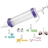 11Pcs Dessert Decorating Syringe Set, Dessert Decorator Plus Icing Dispenser