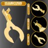 50 Pieces Connector Kit, Bare Crimping Terminals, Brass, Crimping Cable,
