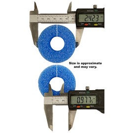 Oodles of Noodles Clamp-On Standard Size Foam Noodles 12 Count - Yellow