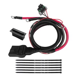 Qnbes 4 Pin Salt Spreader Power Cable Fit for Fisher Western SNOWEX, Replace 48808