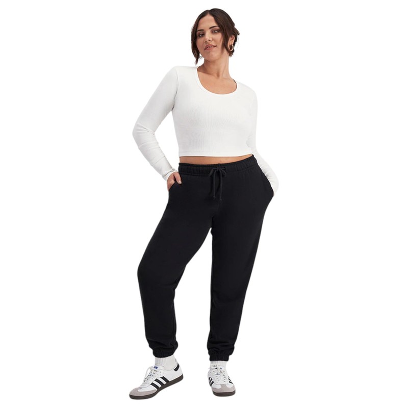 Bonds Womens Sweats Cotton Black Jogger M Pants
