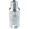 PCL Instant Air Coupler 1/4" BSP Male Thread & Swivel
