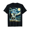 Goat Star Gazer - Artistic Van Gogh Style Starry Night