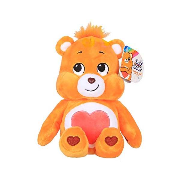 Basic Fun New 2020 Care Bears - 9" Bean Plush - Tenderheart Bear - Soft Huggable Material!