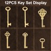 12PCS Hollow Barrel Skeleton Key, Universal Skeleton Key, Generic Skeleton