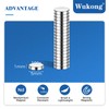 Wukong N45 Tiny Magnets, 5x1mm | 100 Pack Magnets Small