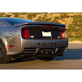 BDTrims Bumper Raised Letters Compatible with 2005-2009 Saleen Models (Glossy Black)