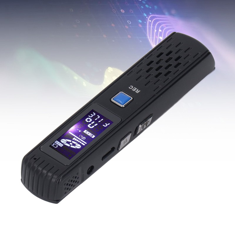 Digital Voice Recorder Noise Reduction 8GB MP3 Player 220mAh 3.5mm