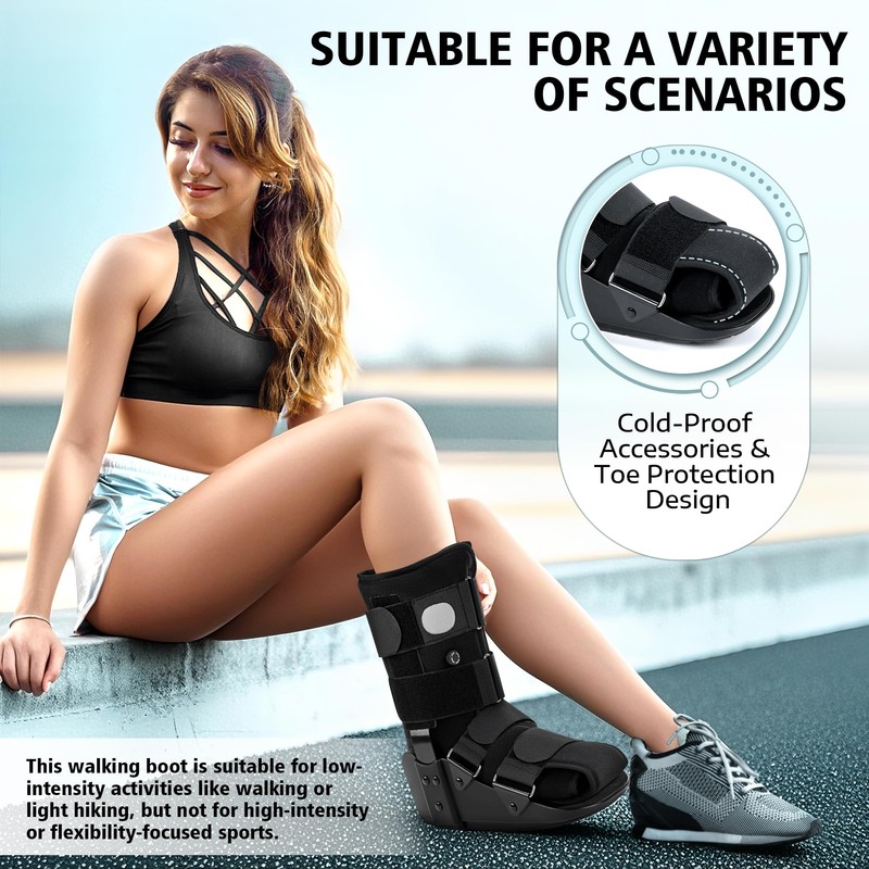Medibot Advanced Walking Boot for Ankle Injuries & Fractures Adjustable