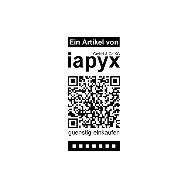 iapyx Set of 10 Three-Hole Tarpaulin Hooks with Eyelets for