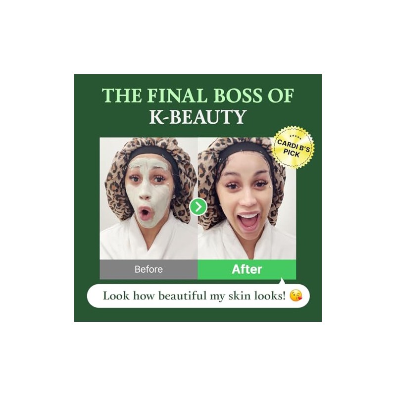 FULLY Green Tomato Pore Cleanser, Cardi B’s Clay Mask Cleanser