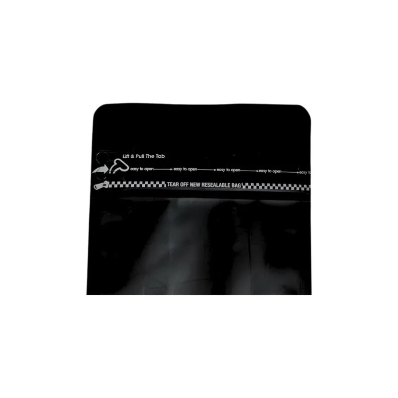 100 Bolsas Fondo Plano Con Zipper Tipo Bolsillo 1 Kg