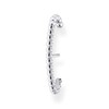 Thomas Sabo Women's Single Stud Earrings 925 Sterling Silver, 2,50