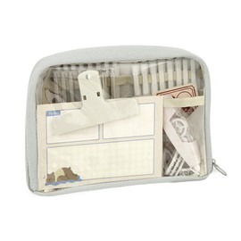 Haohai Large Capacity Pencil Case, Pencil Pouch Organizer, Large Pencil Pouch, Cute Pencil Bag for Makeup, Versatile Pouches for Organization, Stationery Supplies (Grey2)