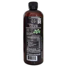 Stevia Líquida Villa Santerra 500ml Para Food Service, Rendimiento para 366L de bebidas, Sin calorías, Contenido 500ml
