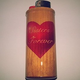 Sisters Forever Lighter Case Holder Sleeve Cover Fits Bic Lighters
