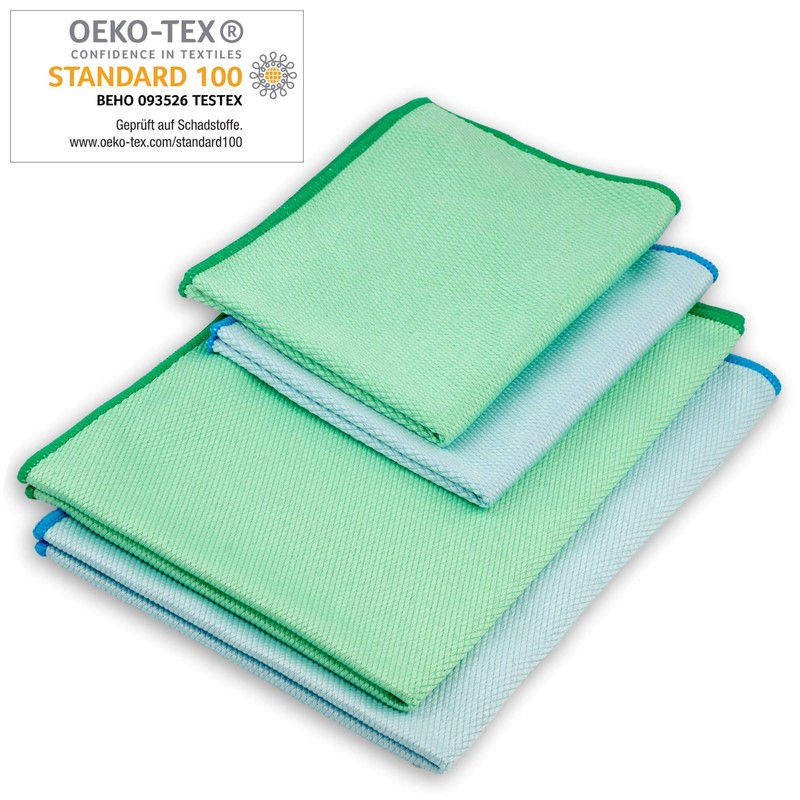 Elexaclean Window Cloth, Streak-Free, Microfibre Cloth, 60 x 40 cm