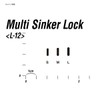 Katsuichi Decoy L-12 Multi Sinker Lock #M