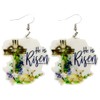 He Is Risen Large Earrings