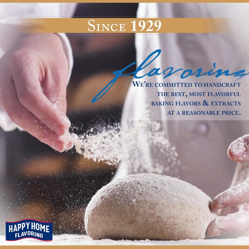 Happy Home Flavoring Imitation Butter & Nut Baking Flavor Emulsion