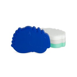 Simple Modern Character Shaped Ice Pack for Lunch Box | Slim, Reusable, Freezer Safe Icepack for Kids Bento Box, Lunch Bags, or Lunchbox | 4 Pack | Dinosaur