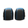 Silverline 692248 Gel Layered Flooring Knee Pads Adjustable, Black/ 300C