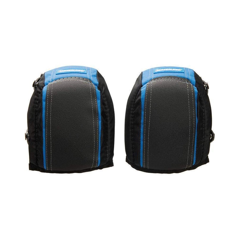 Silverline 692248 Gel Layered Flooring Knee Pads Adjustable, Black/ 300C