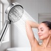 Netinpeater Universal Shower Head, Hand Shower with 5 Jet Types,