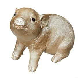 Cepewa Piglet Lucky Pig Piggy Bank Champagne Colours 20 x 18 x 10 cm